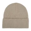The beige knitted cap for women is warm in autumn and winter. The woolen cap is casual and versatile, soft and comfortable Item Picture